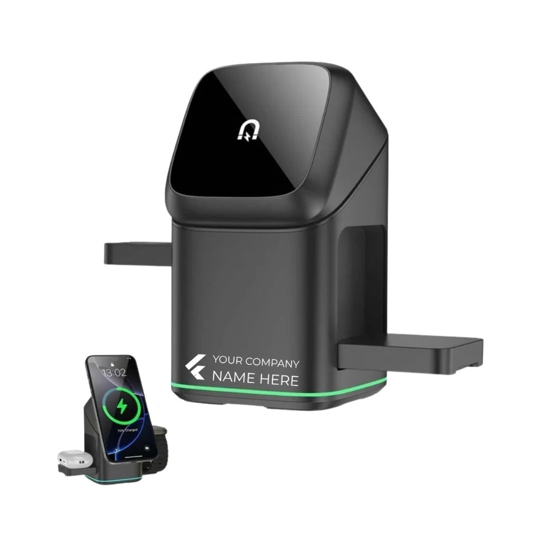 Custom 3-in-1 Wireless Charging Stations