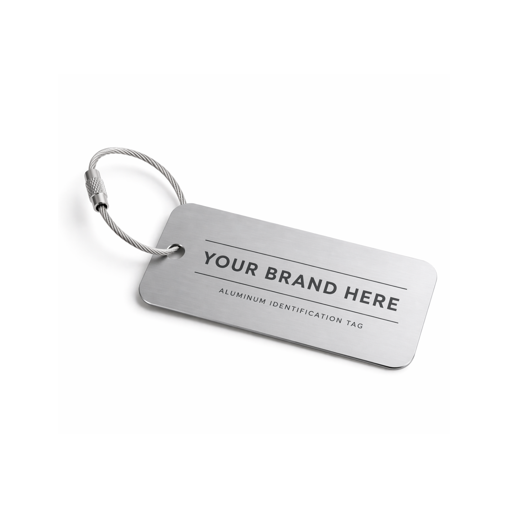 Aluminum Identification Tag