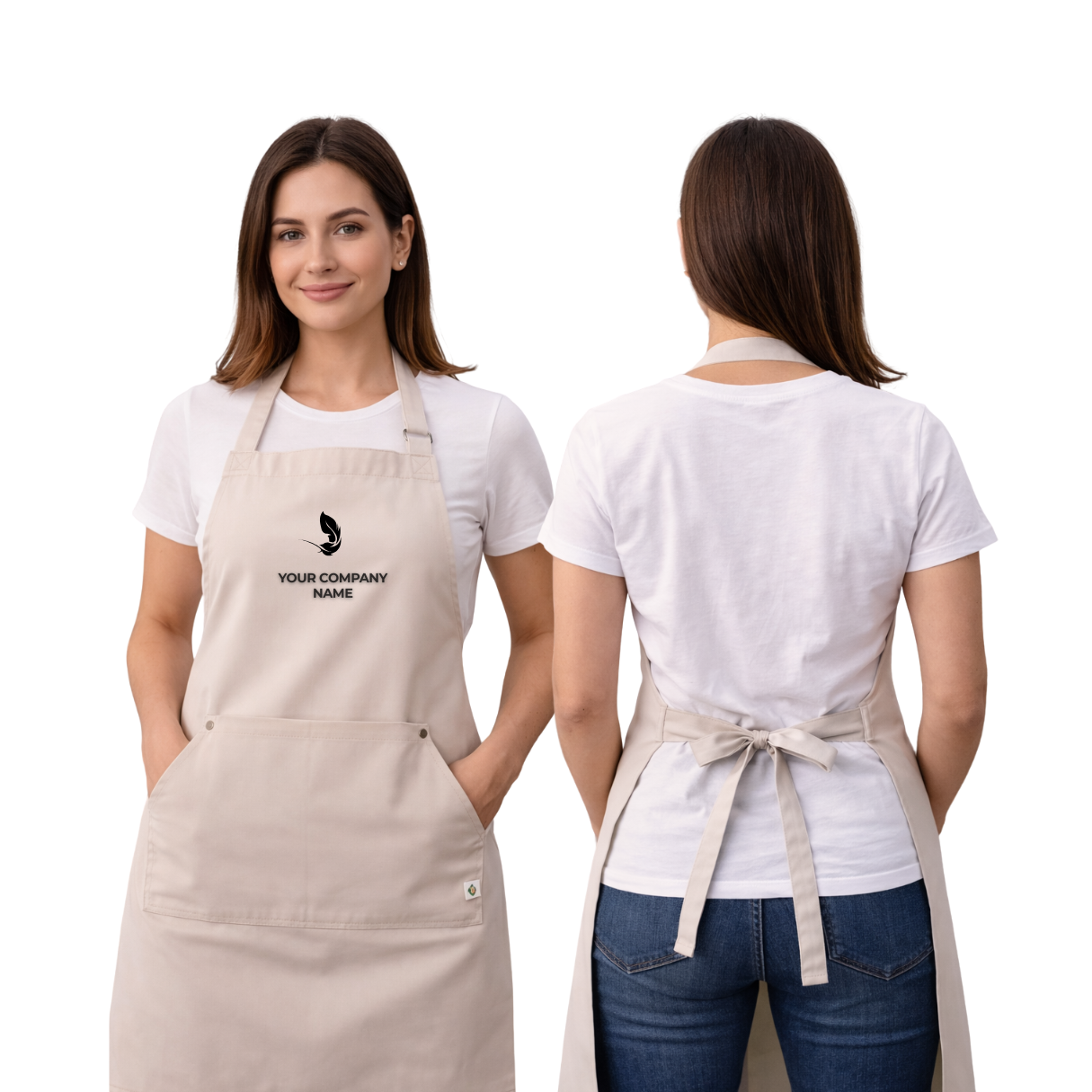Organic Cotton/Recycled Polyester Eco Apron