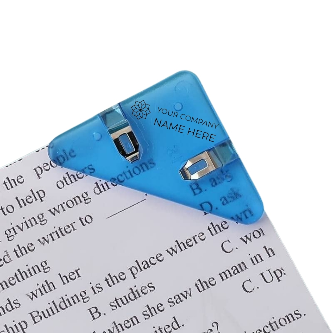 Professional Series Custom Corner Paper Clips