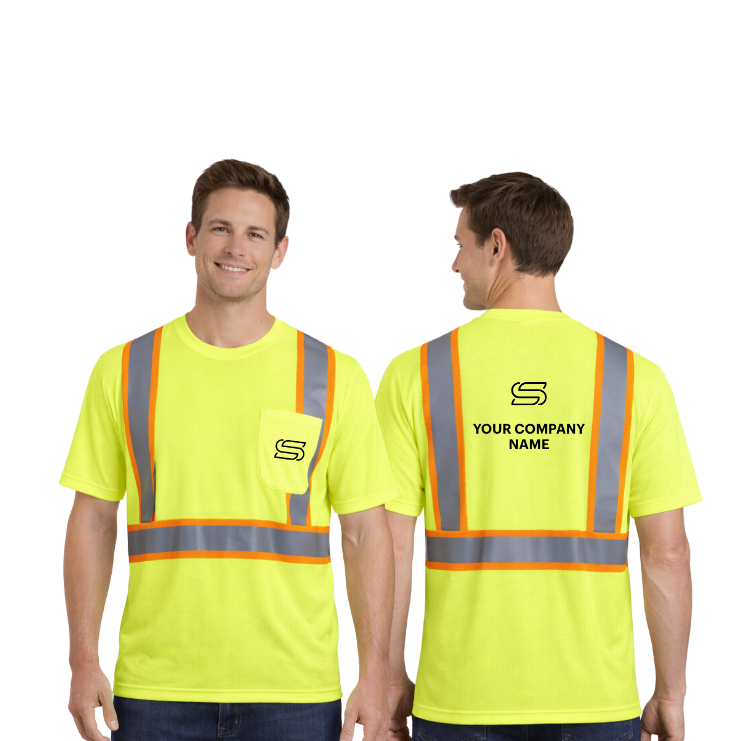 High-Visibility Safety T-Shirt