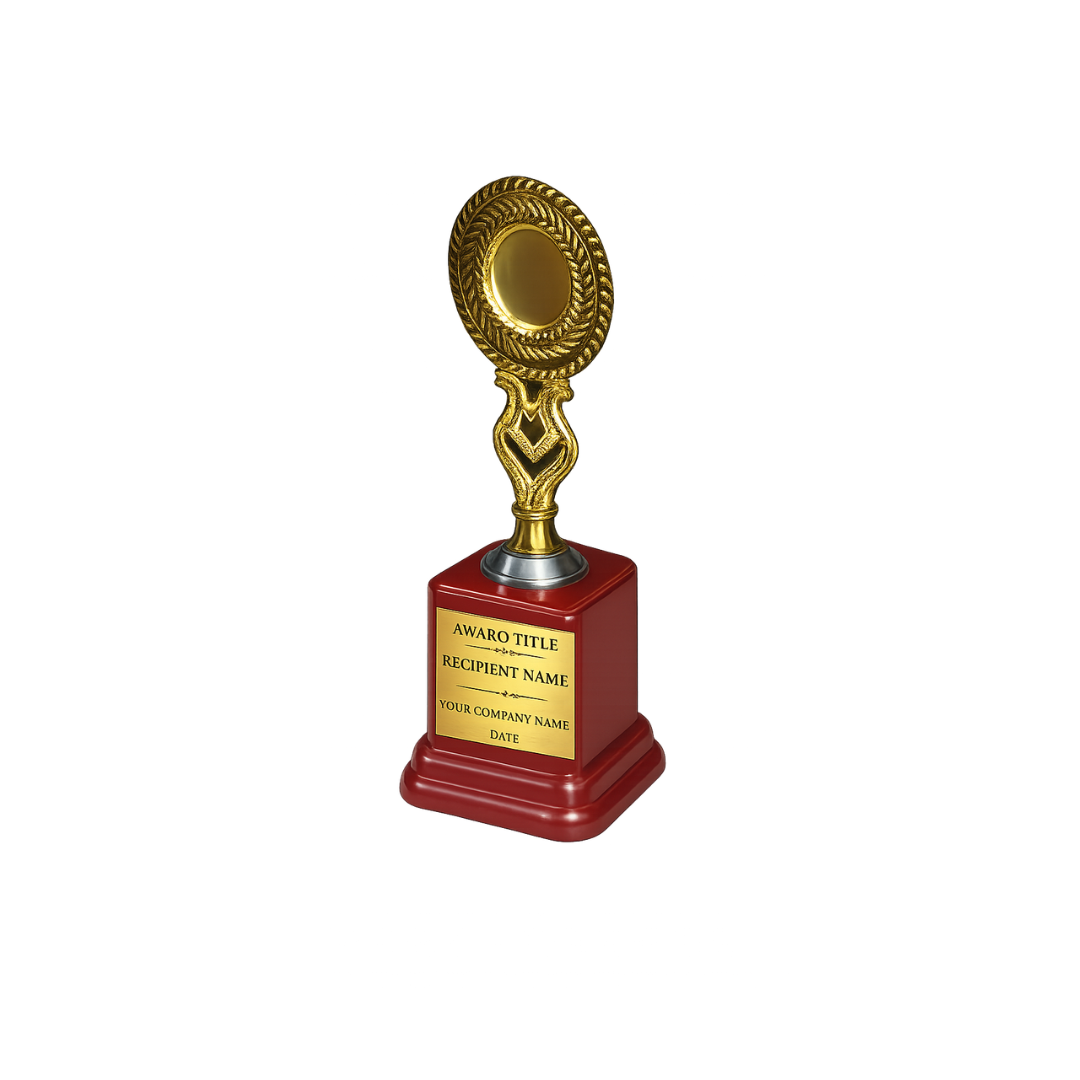 Custom Corporate Award Trophy