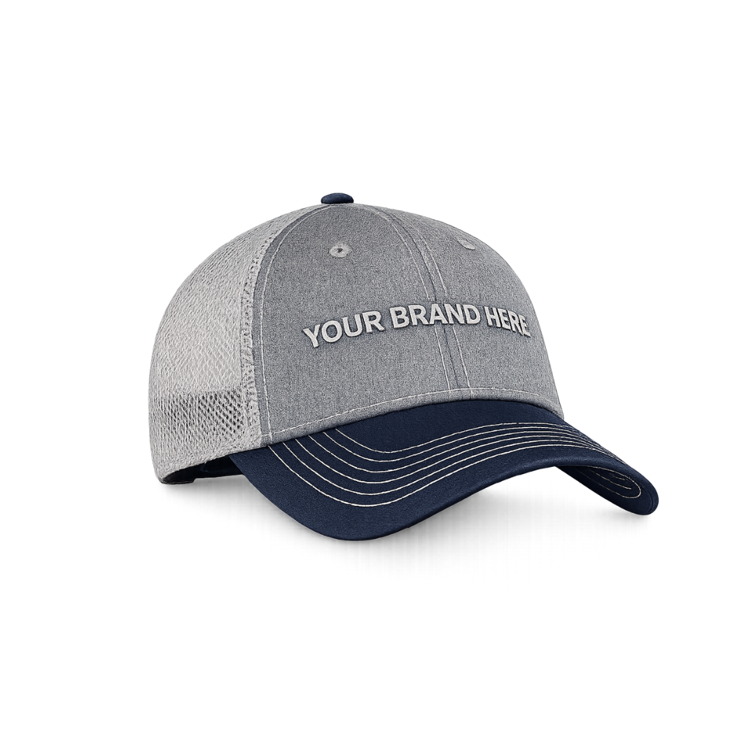 Tri-Tone Mesh Back Cap