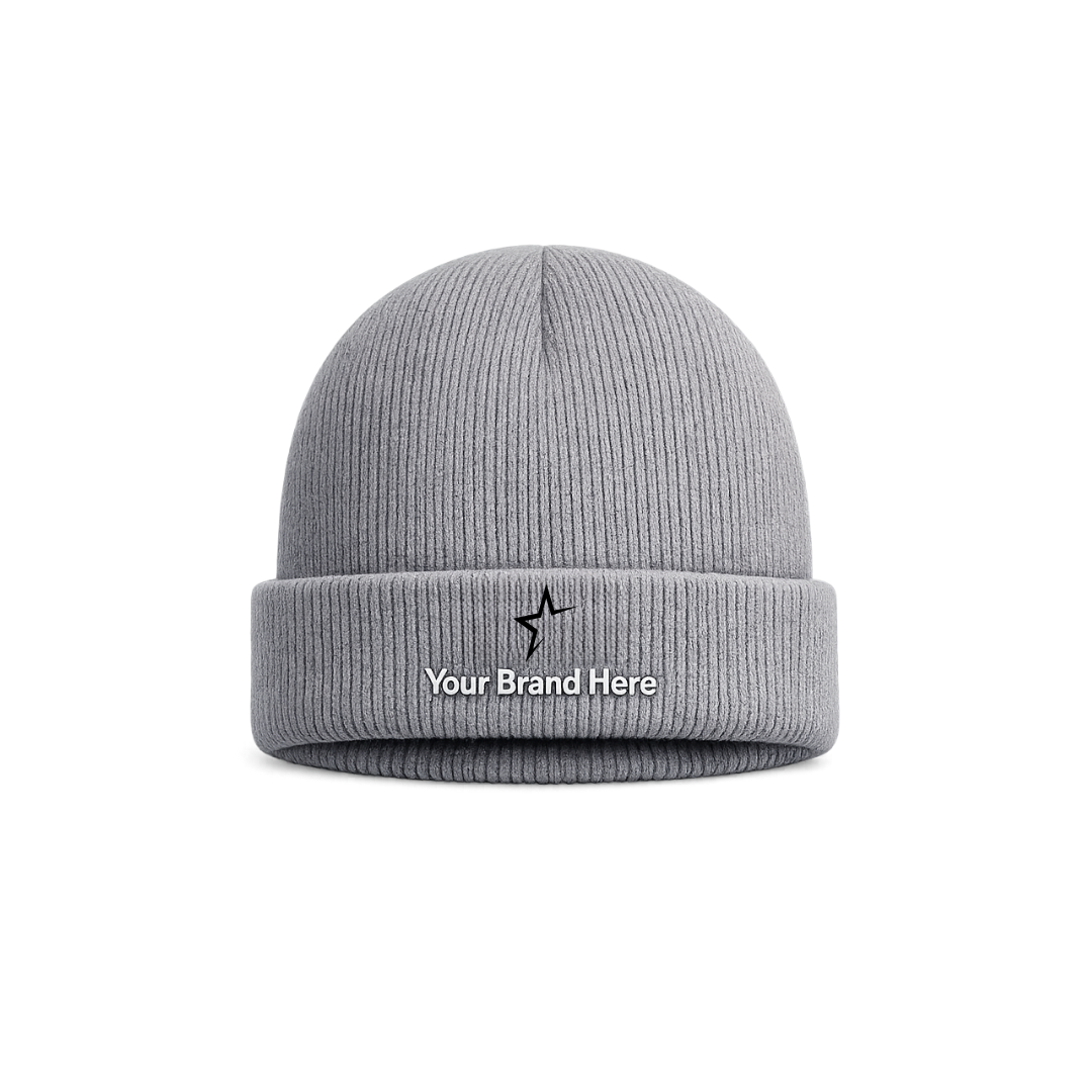 Lined Knit Cap with Cuff