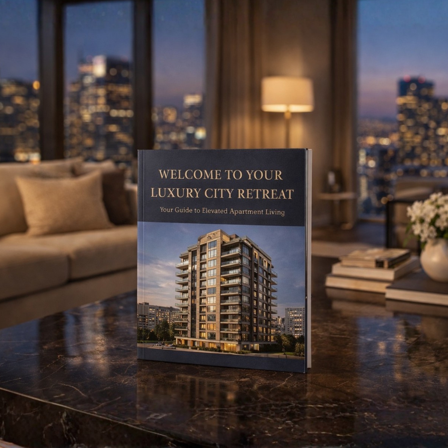 Custom Welcome Book for your Luxury Apartment
