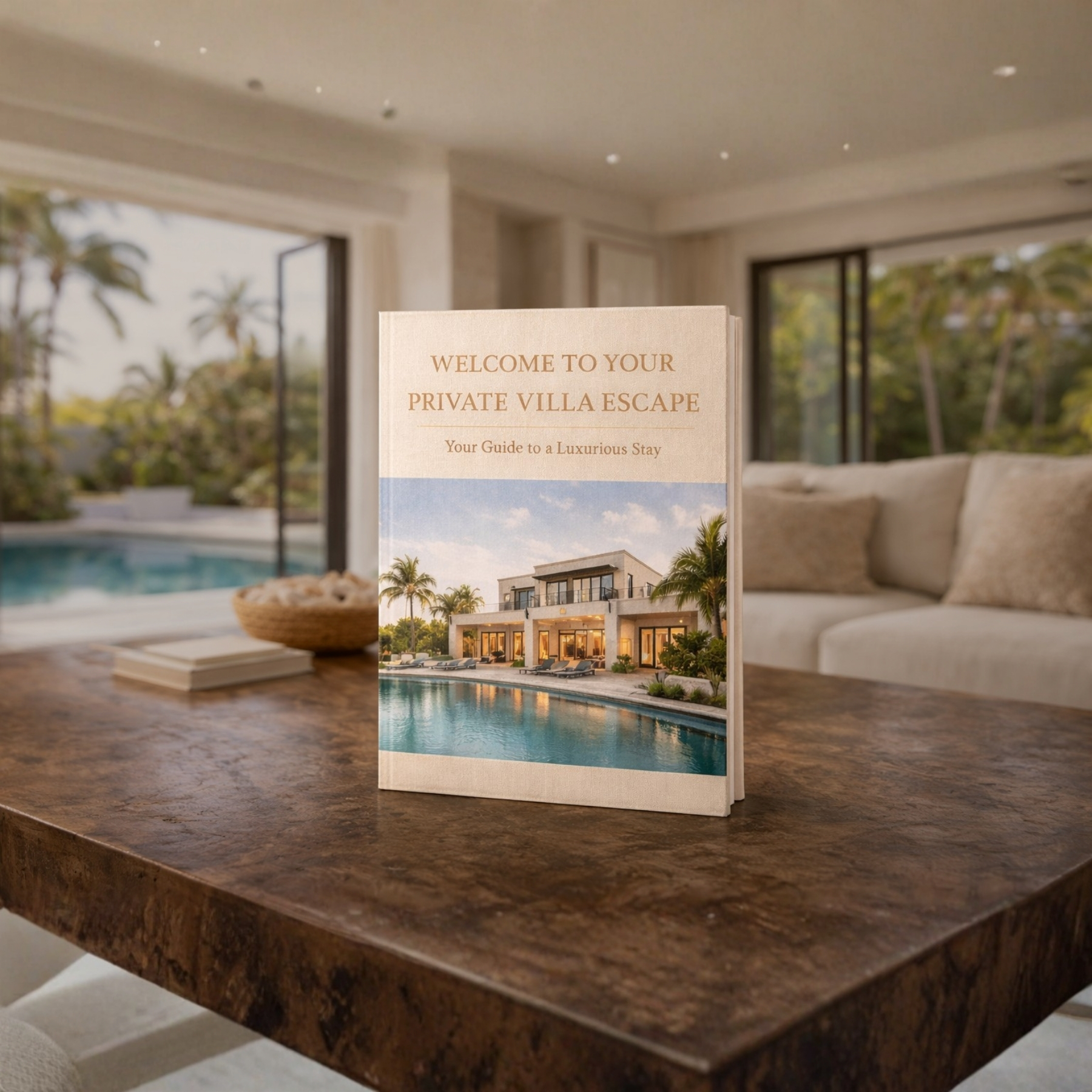 Custom Welcome Book for Your Villa
