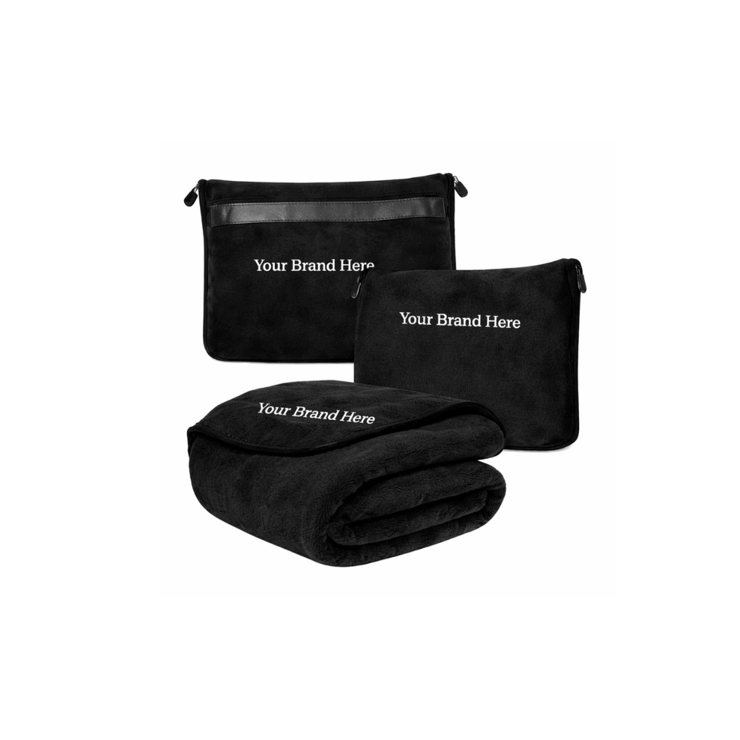 Single Travel Blanket with Pouch (1kg)