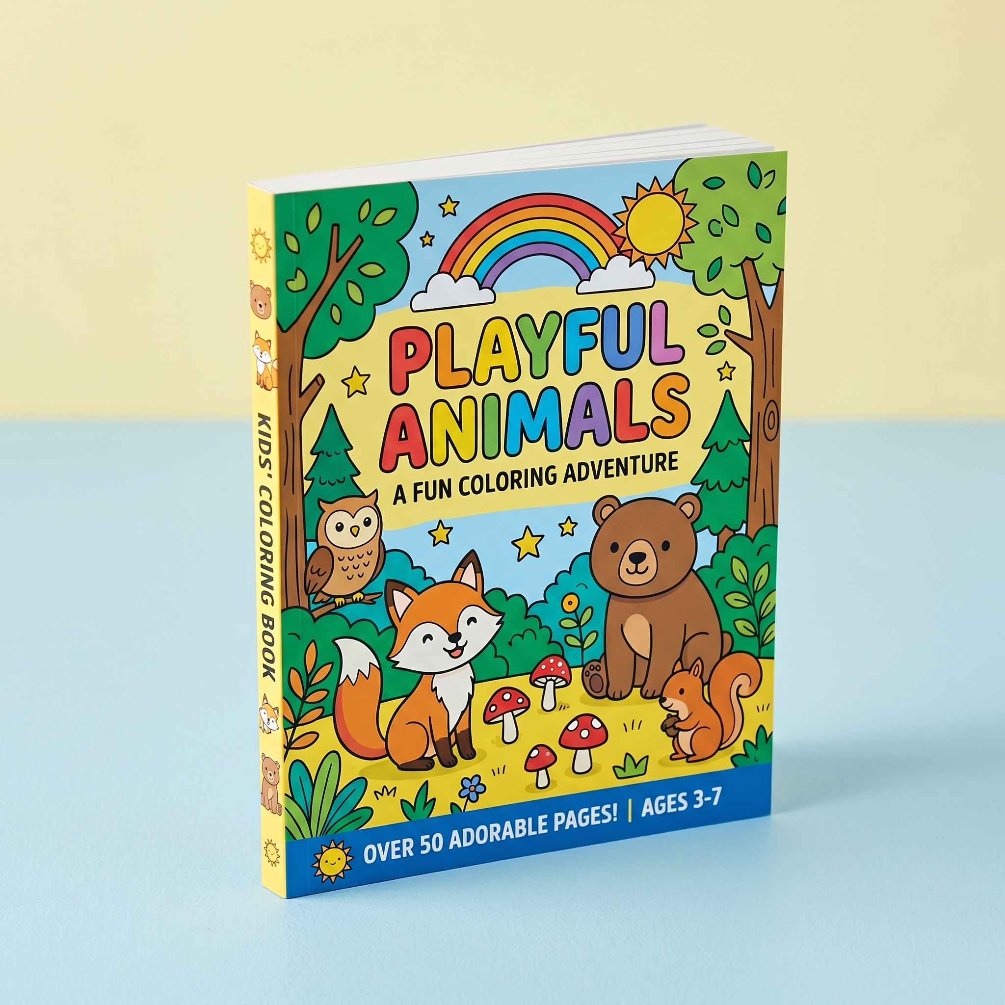 Custom Printed Coloring Book: Personalized Kids Activity Book