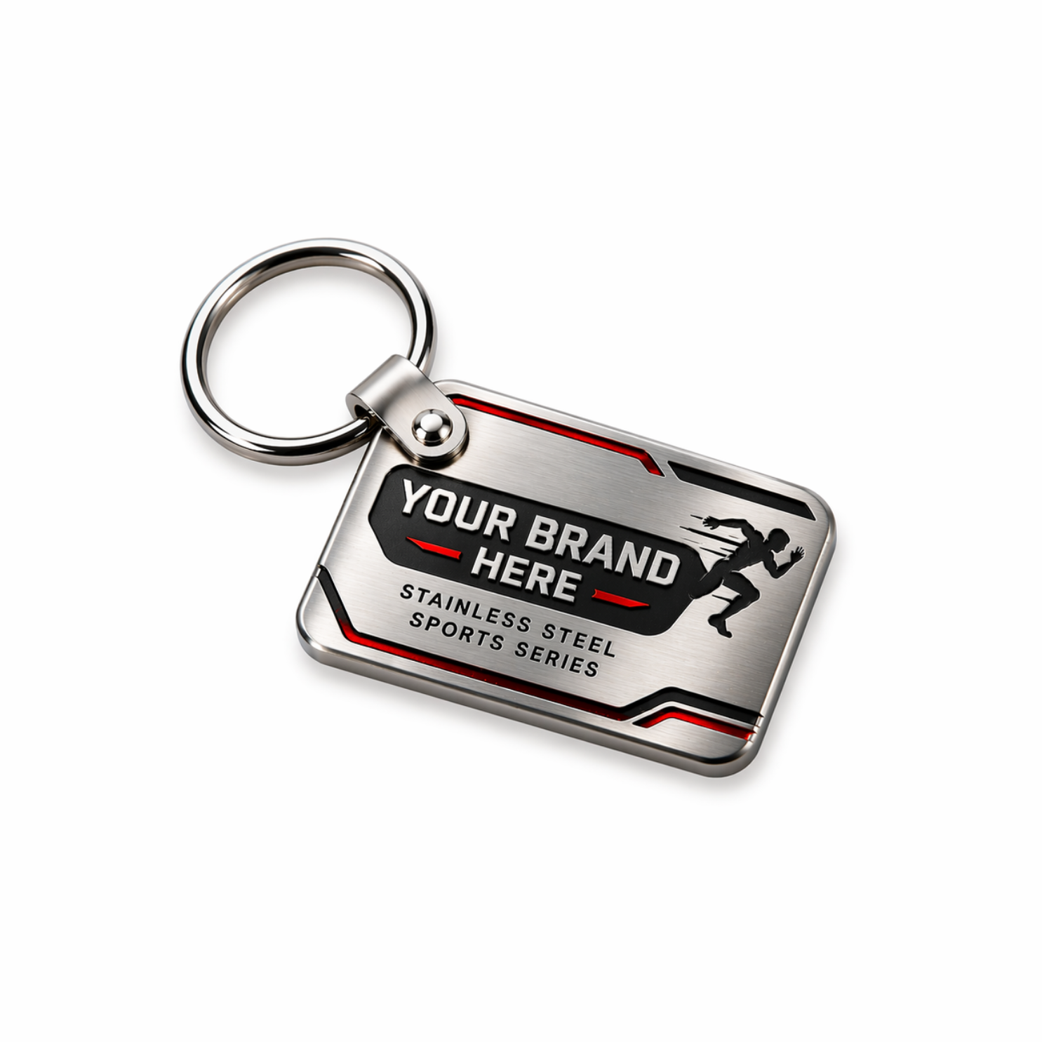 Stainless Steel Sports Series Keychain