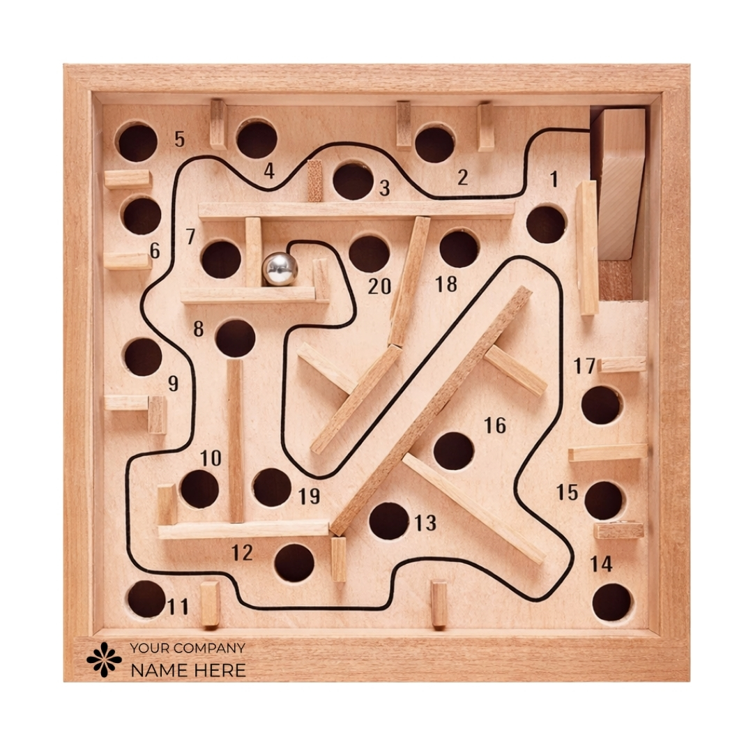 Executive Series Custom Wooden Maze Games